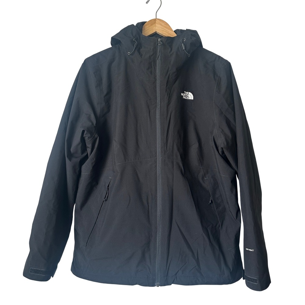 The North Face Womens Black DryVent PrimaLoft Hooded Jacket NF0A3SR4 XL
